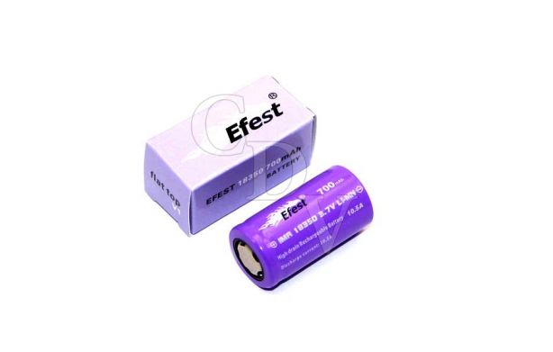 Accu Efest Purple 18350