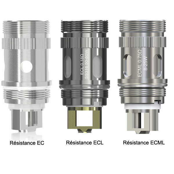 resistances type EC pour iJust S