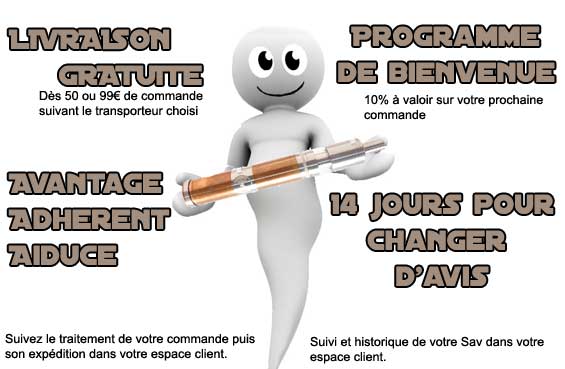 Quelques avantages disponibles sur Le Coin des Vapoteurs